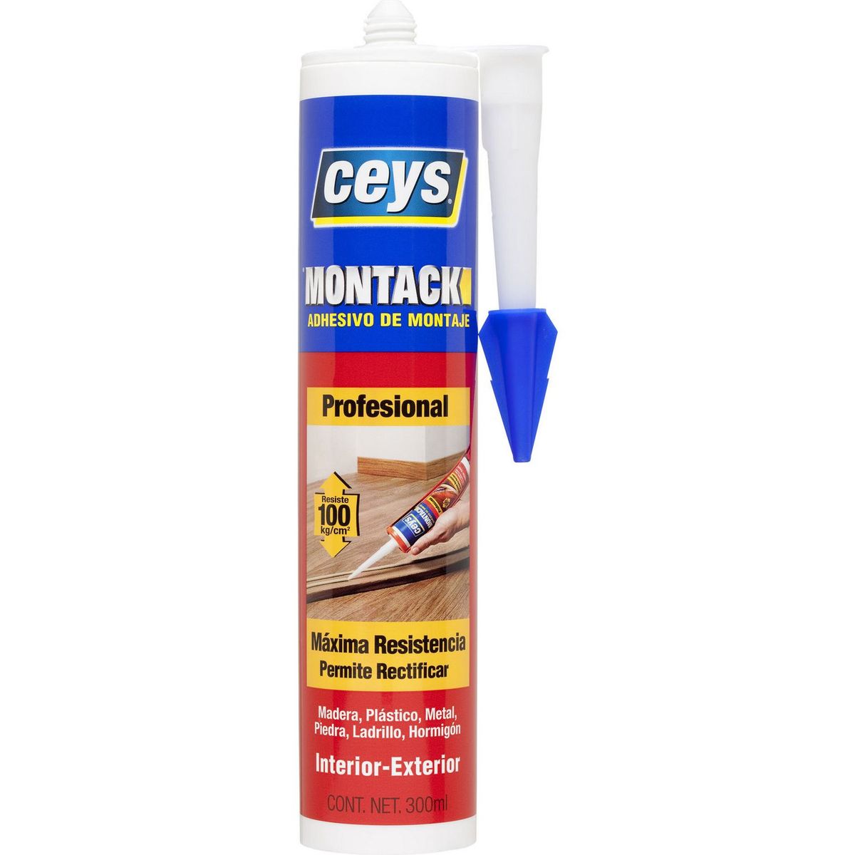 Adhesivo montaje Montack Profesional 300 ml, marca Ceys - Foto Principal