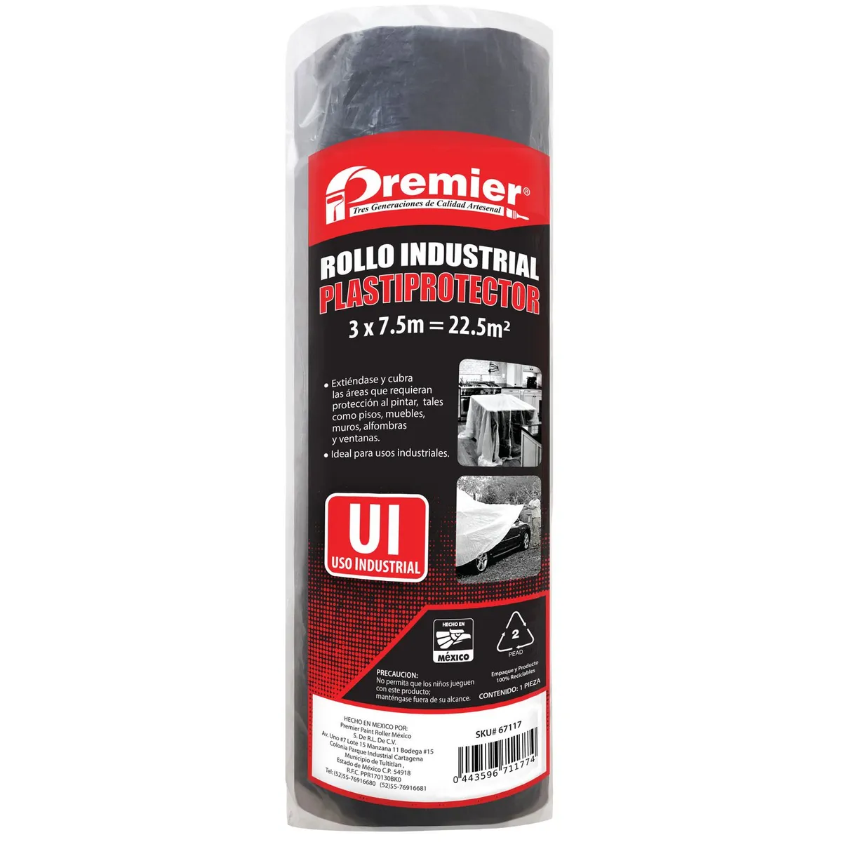 Premier - Rollo industrial 22.5 m