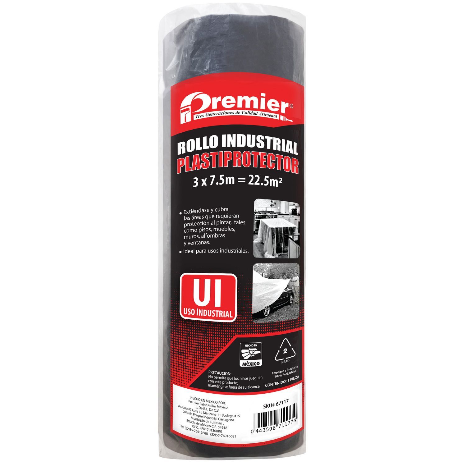 Premier - Rollo industrial 22.5 m