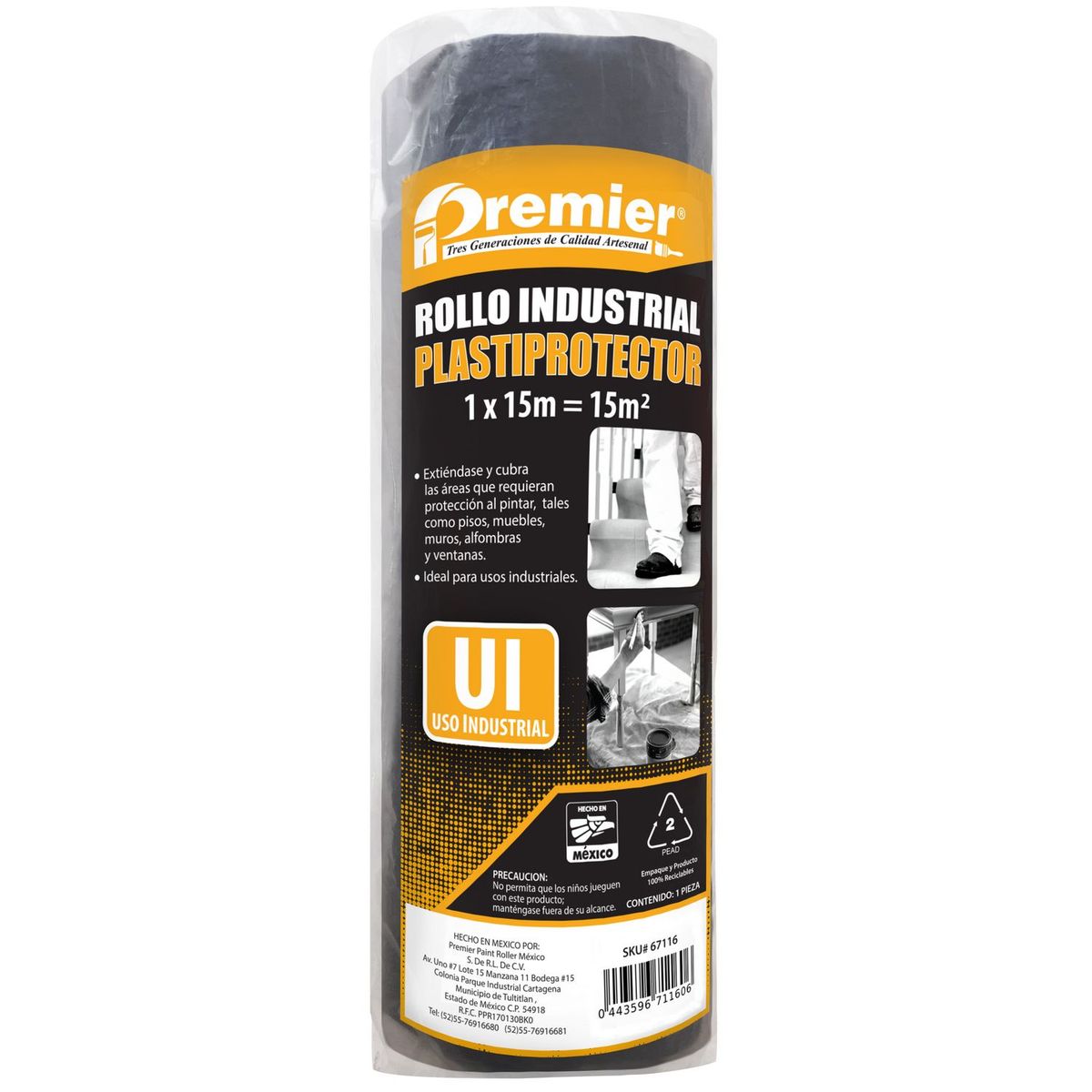 Premier - Rollo industrial 15 m