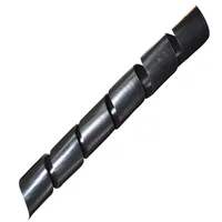 Agrupador de cable negro 19mm en 2m