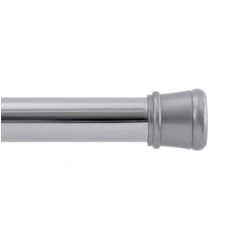 Cortinero de Baño Extensible Cromo 107 x 183 cm