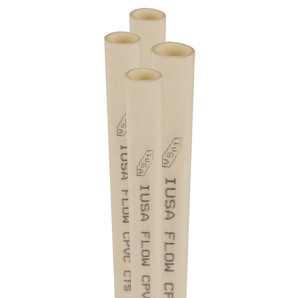 Iusa - Tubo CPVC 1/2" x 1 m., para uso de agua a presión