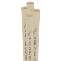 Tubo CPVC 1/2" x 1 m., para uso de agua a presión