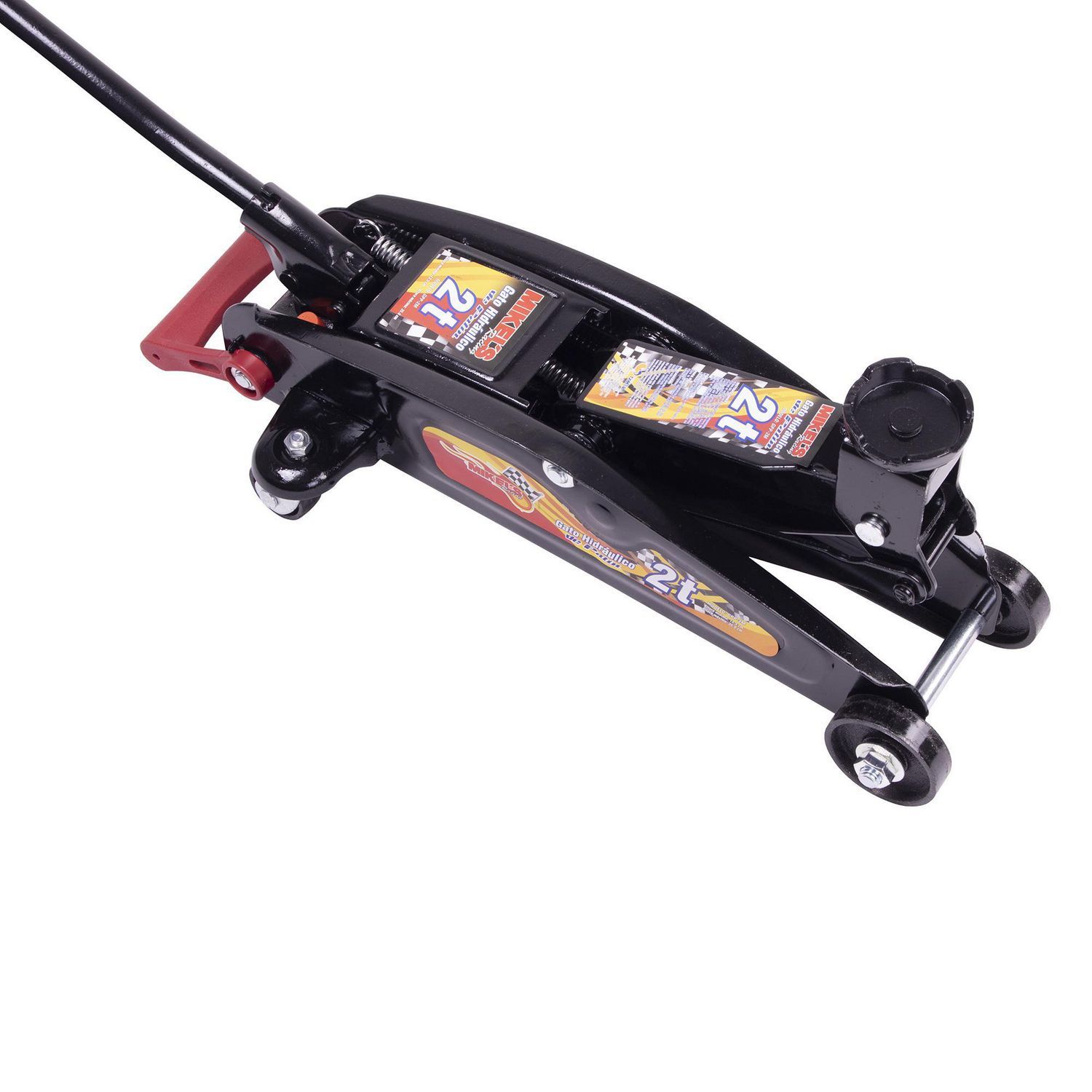 Mikels - Gato Hidraulico de Patín 2 Toneladas Racing