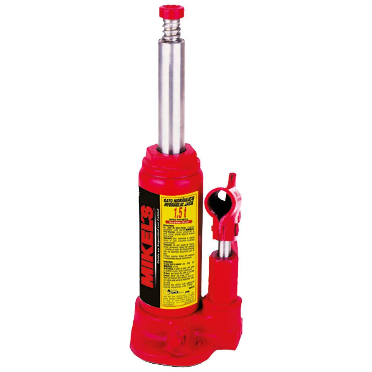 Gato Hidráulico de Botella con Tornillo de Extensión 1.5 Toneladas, marca Mikels - Foto Principal