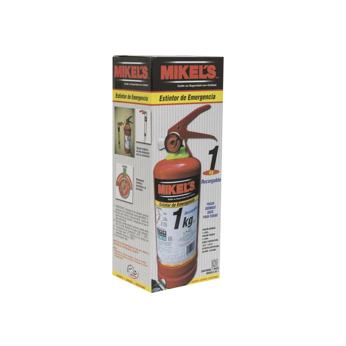 Mikels - Extintor de Emergencia 1 Kg