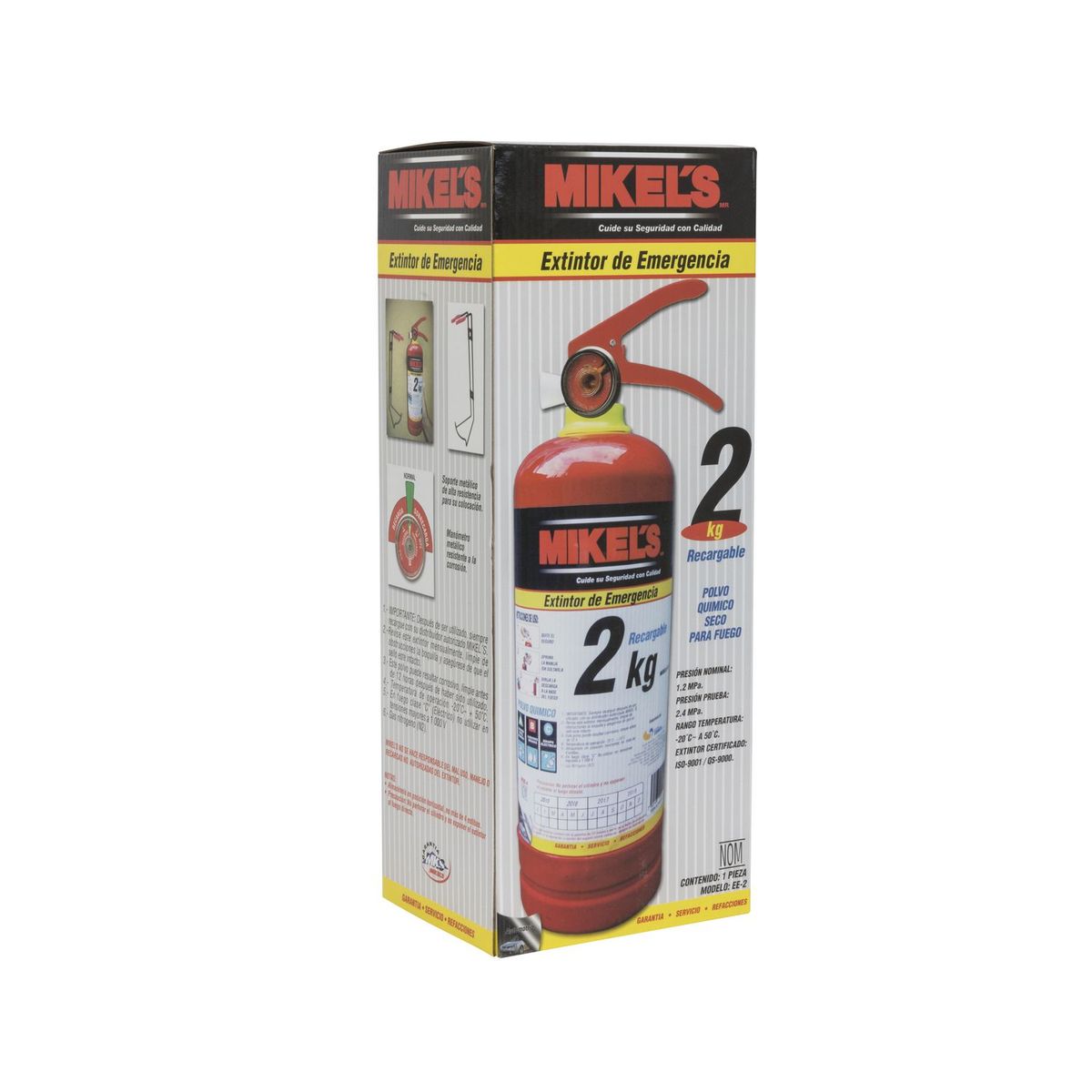 Extintor de Emergencia 2 Kg, marca Mikels - Foto 2