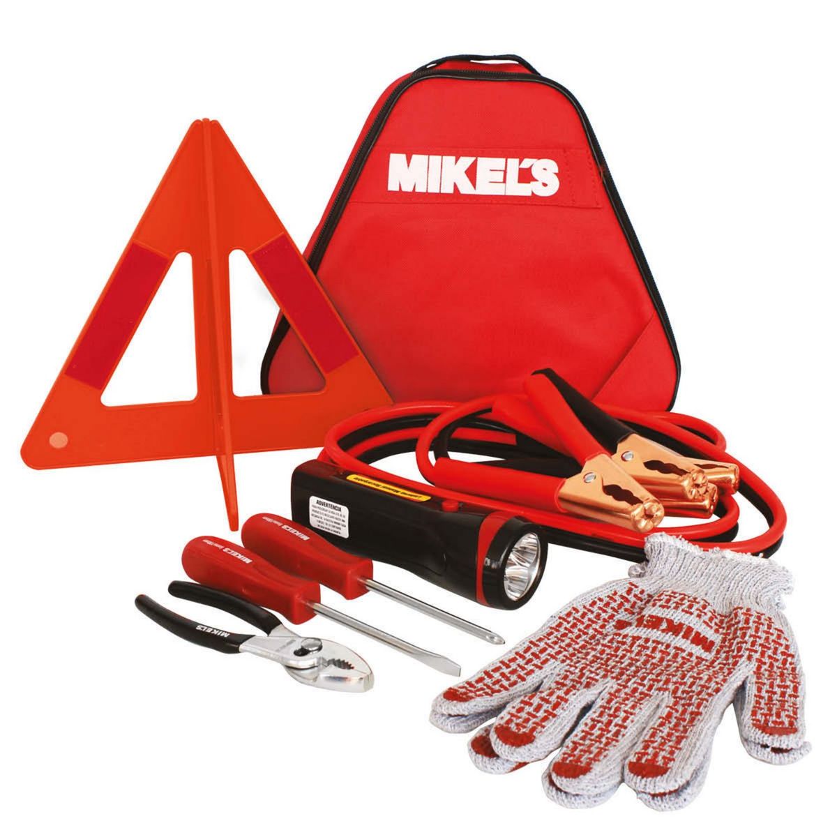 Kit de Emergencia Automotriz 8 Piezas, marca Mikels - Foto Principal