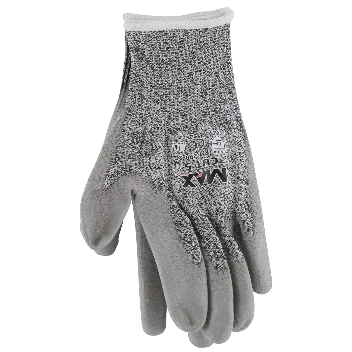 Whizard - Guante resistente al corte c/puño tipo calcetín talla grande
