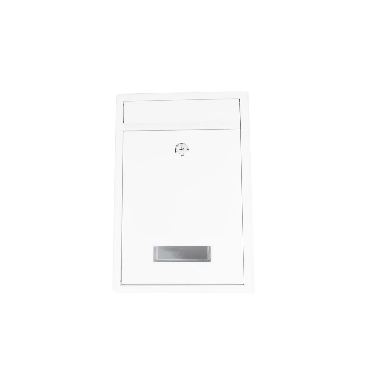Buzón de Acero Galvanizado 22 X 32 X 8.5 cm Blanco, marca Handy Home - Foto 2