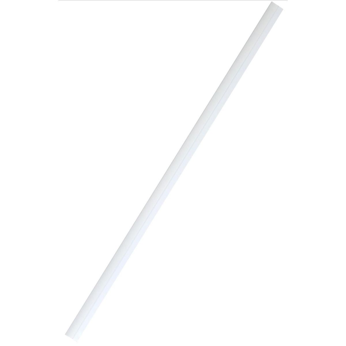 Fixser - Guardapolvo vinilo autoadhesivo 38.1 mm x 91.5 cm blanco