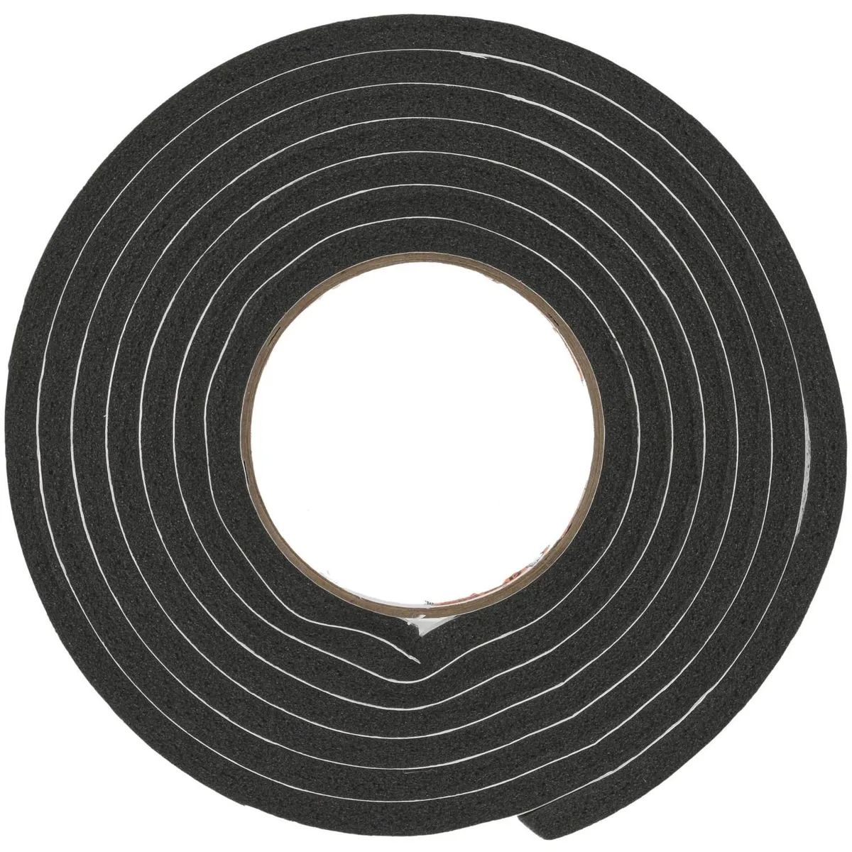 Cinta adhesiva de hule espuma 9.5 mm x 7.9 mm x 3.05 m negro, marca Fixser - Foto Principal