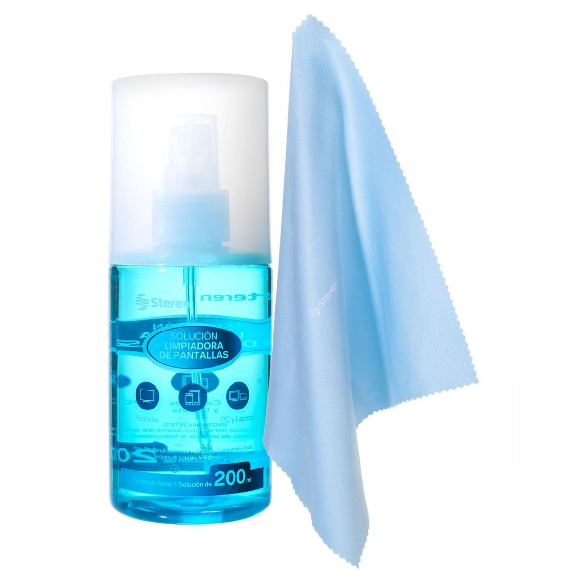 Steren - Limpiador en spray para pantallas LCD