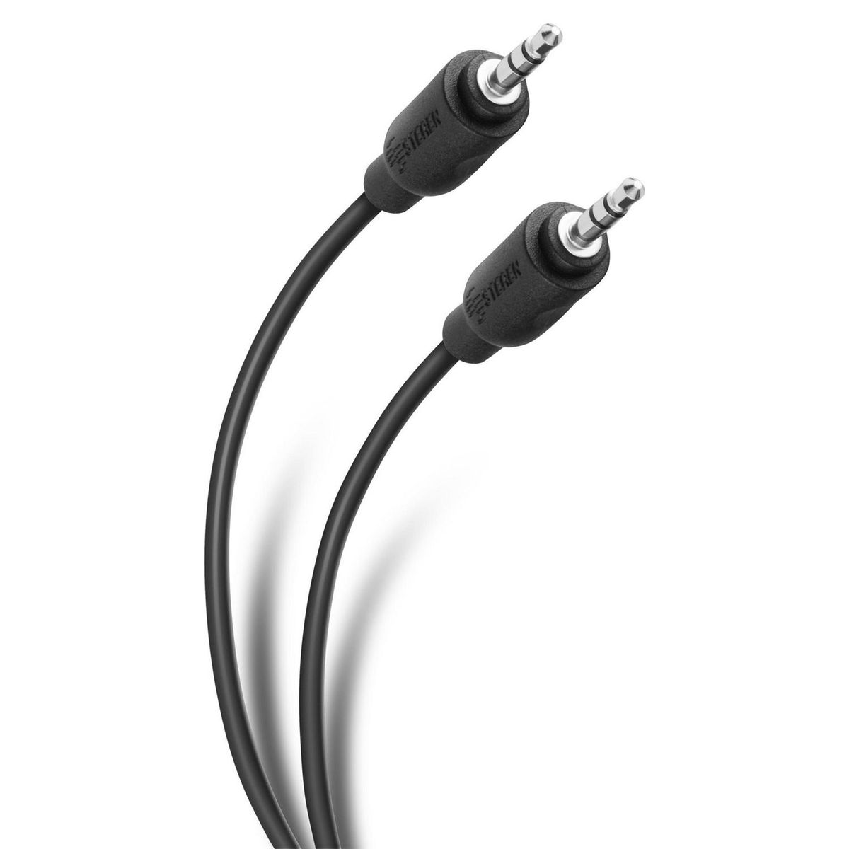 Steren - Cable audio plug a plug 3.5 estéreo 1.80 m