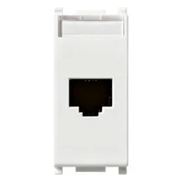 Toma RJ45 blanco
