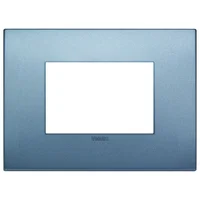 Placa classic tecnopolímero azul mate