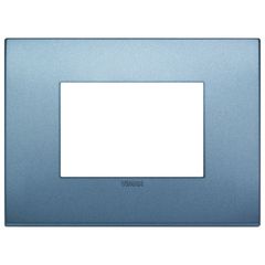 Placa classic tecnopolímero azul mate