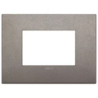 Placa classic metal titanio mate