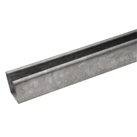 Perfil Unicanal Solido 4 cm Ancho X 4 cm Alto / 3mts