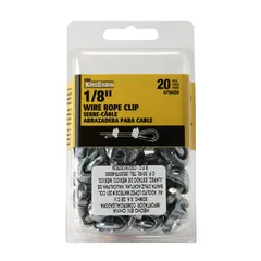 Nudos para cables de acero 1/8" 20 pzas