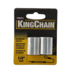 Mangas p/cable de acero 1/4" x 2