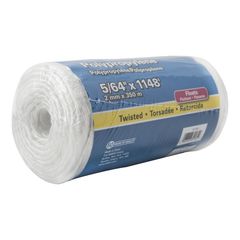 Cuerda de polipropileno 5/64" x 350 m blanca