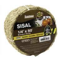 Cuerda de Sisal 1/4" X 15 m color natural