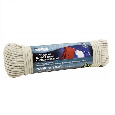 Cuerda de poli�ster y algod�n para tendedero