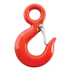 Gancho c/ojo y seguro grado 43-3/8" granel