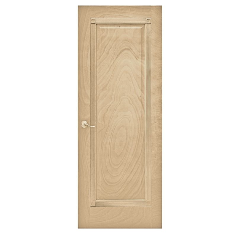 Forestal Texcoco - Puerta de madera Cedro Florencia de 80 x 213 cm Natural