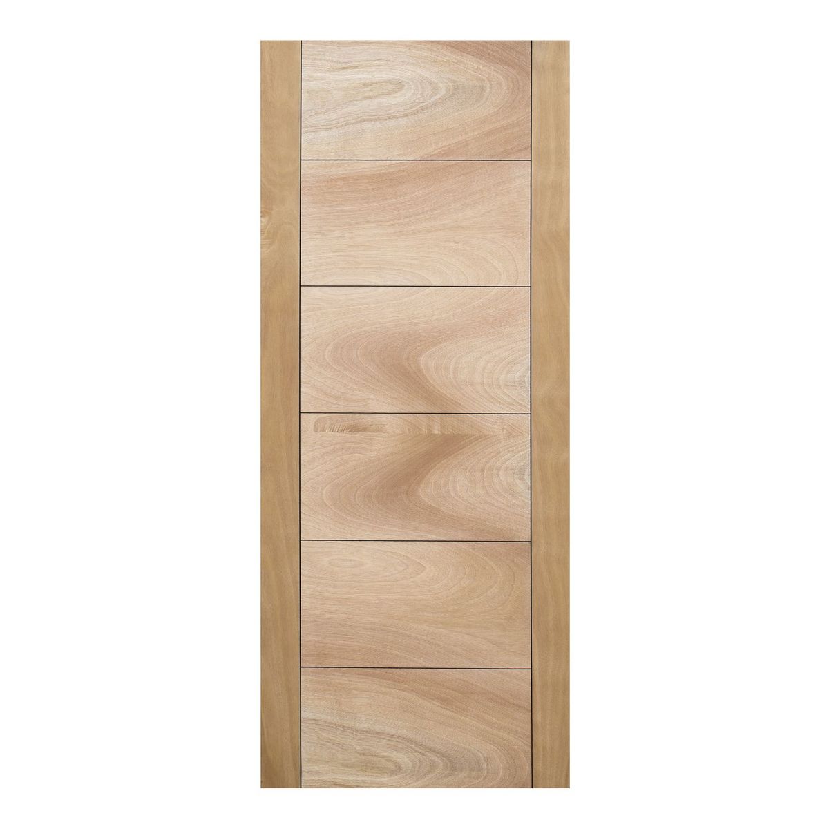 Forestal Texcoco - Puerta Tambor MDF Mamba Negra 75 x 213 cm