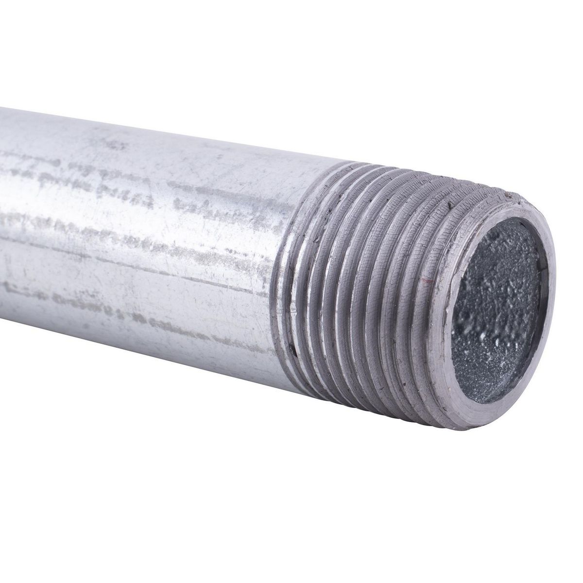 3/4 x10 niple galv roscado ced-40 c/cost, marca Mueller - Foto 2