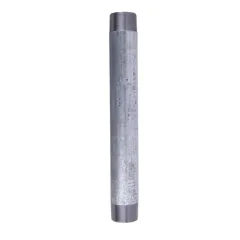 1 1/4 x 12 niple galv roscado ced-40 c/c