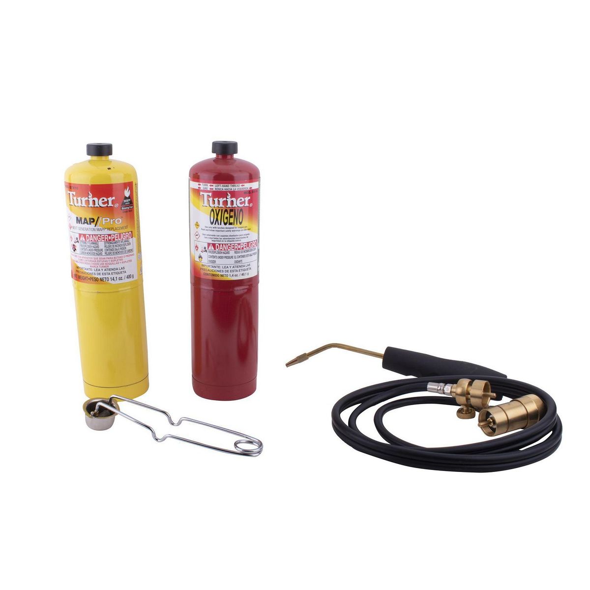 Equipo oxicorte tanq oxig y tanq combu corte y sold, marca Turner - Foto Principal