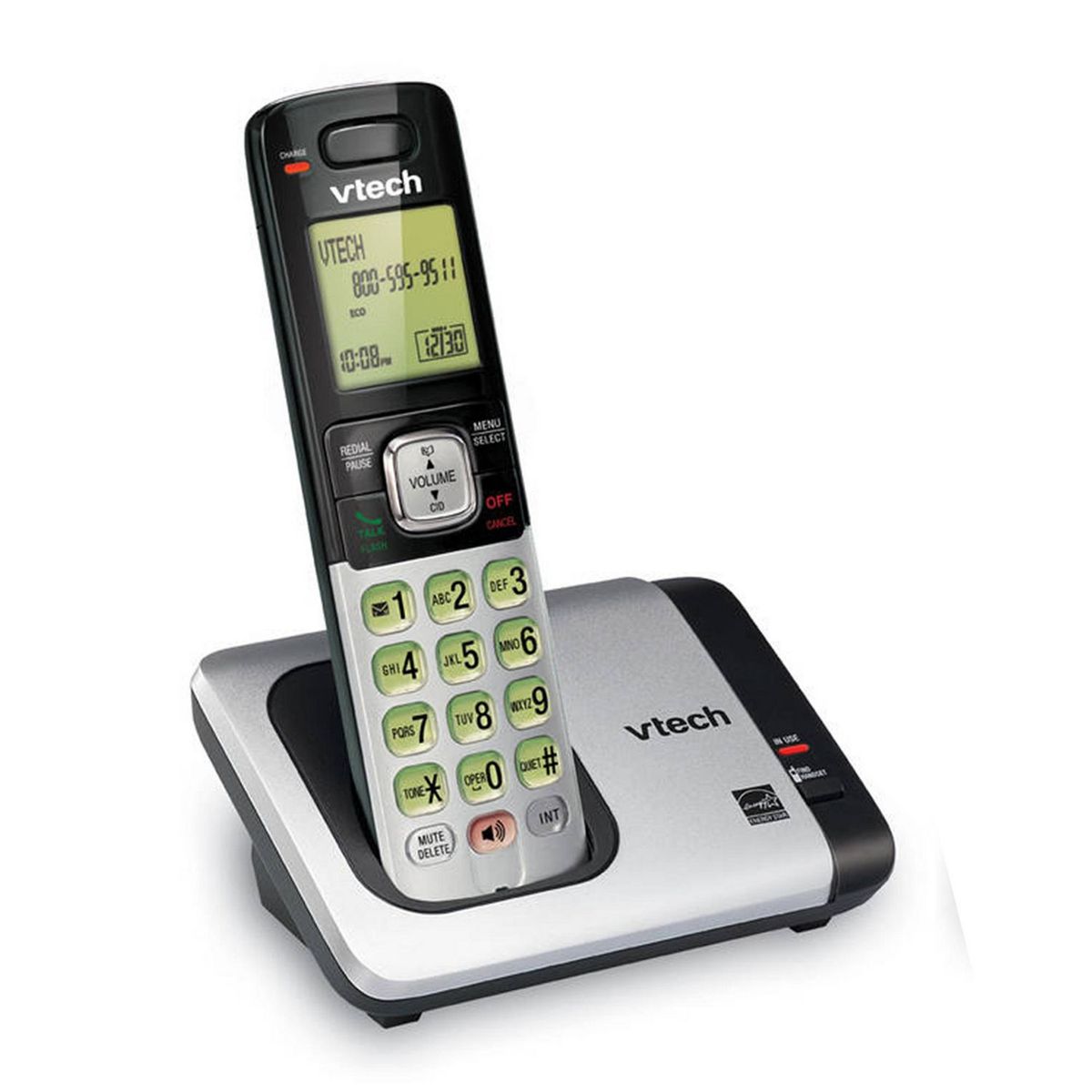 Vtech - Teléfono Inalámbrico con Identificador de Llamadas