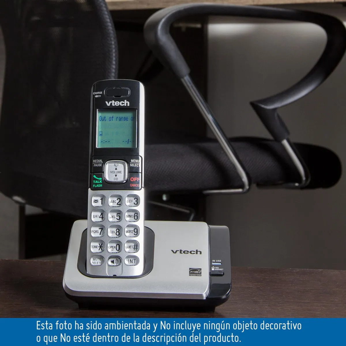 Vtech - Teléfono Inalámbrico con Identificador de Llamadas