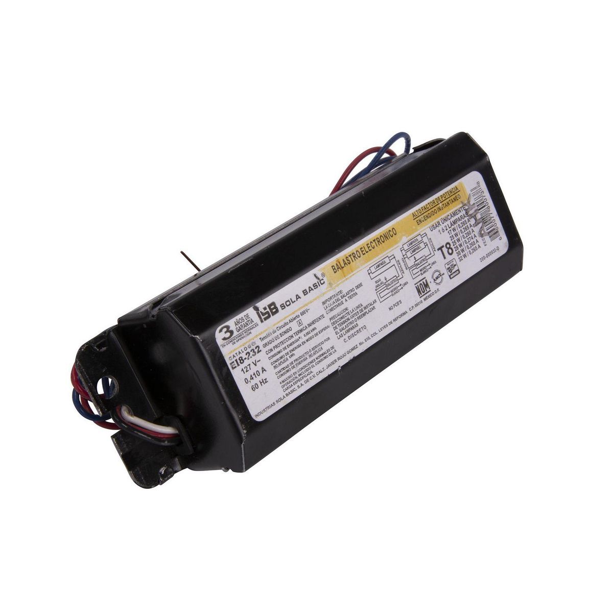 Balastro electrónico ei8-232, marca Solabasic - Foto 2