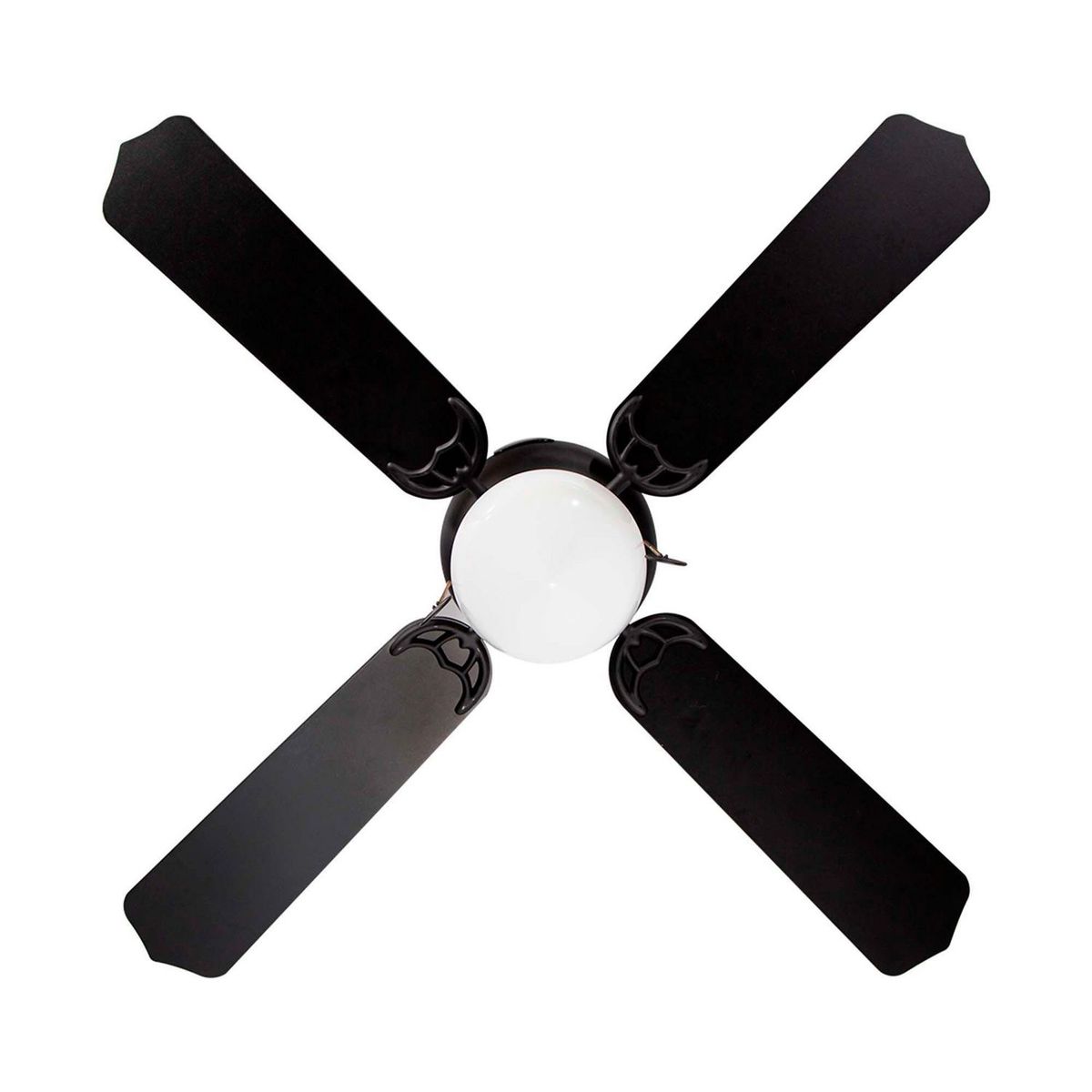 Ventilador de Techo Labardi 4 Aspas y 1 Luz de 42" Negro, marca Artfan - Foto 2