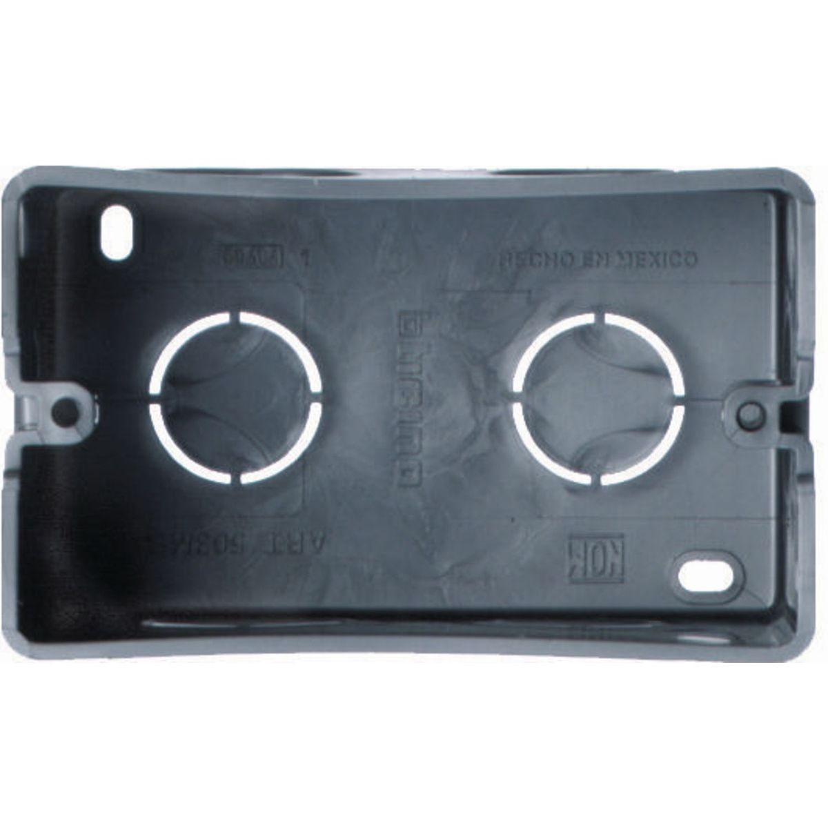 Bticino - Caja de empotrar para 3 módulos