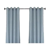 Cortina semi-opaca gris 140x220 cm