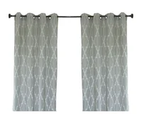 Cortina semi-opaca Bomb gris 140x220 cm