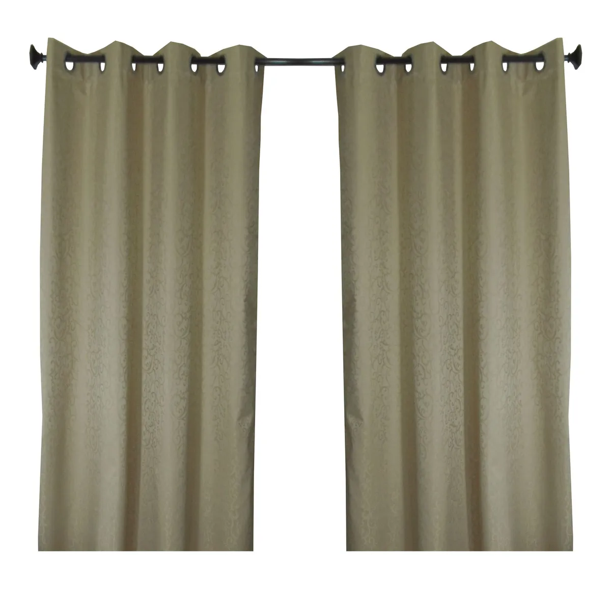 Deco Cortina - Cortina Bo Leaf coon aros beige 140x220 cm