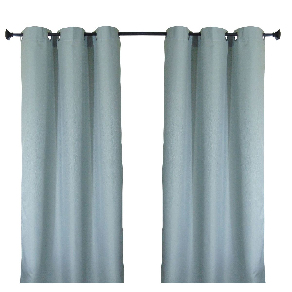 Deco Cortina - Cortina semi-opaca Cracker gris 135x220 cm