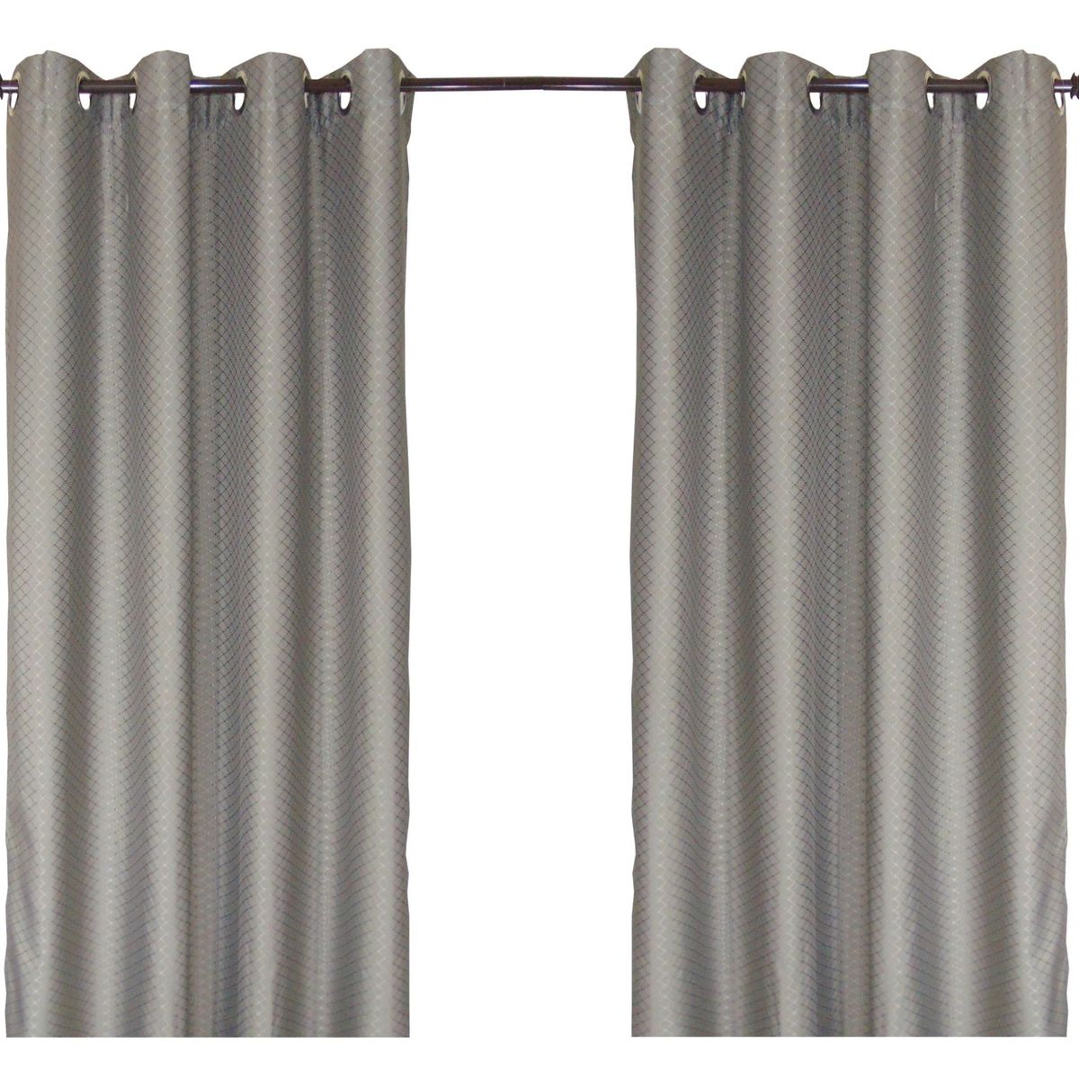 Deco Cortina - Cortina Semi-Opaca Gracas Color Gris 135 x 220 cm