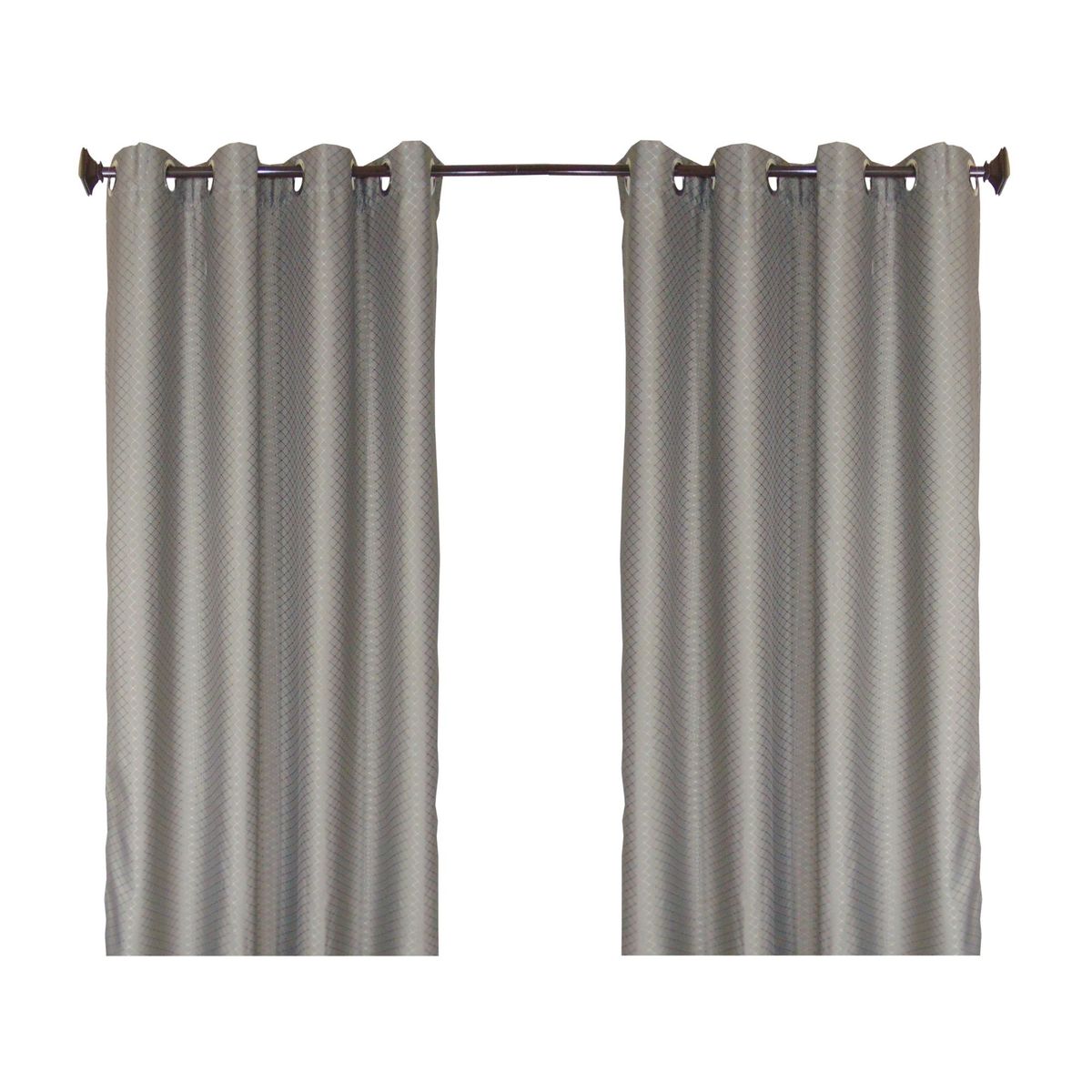 Deco Cortina - Cortina Semi-Opaca Gracas Color Gris 135 x 220 cm