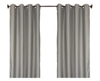 Cortina Semi-Opaca Gracas Color Gris 135 x 220 cm