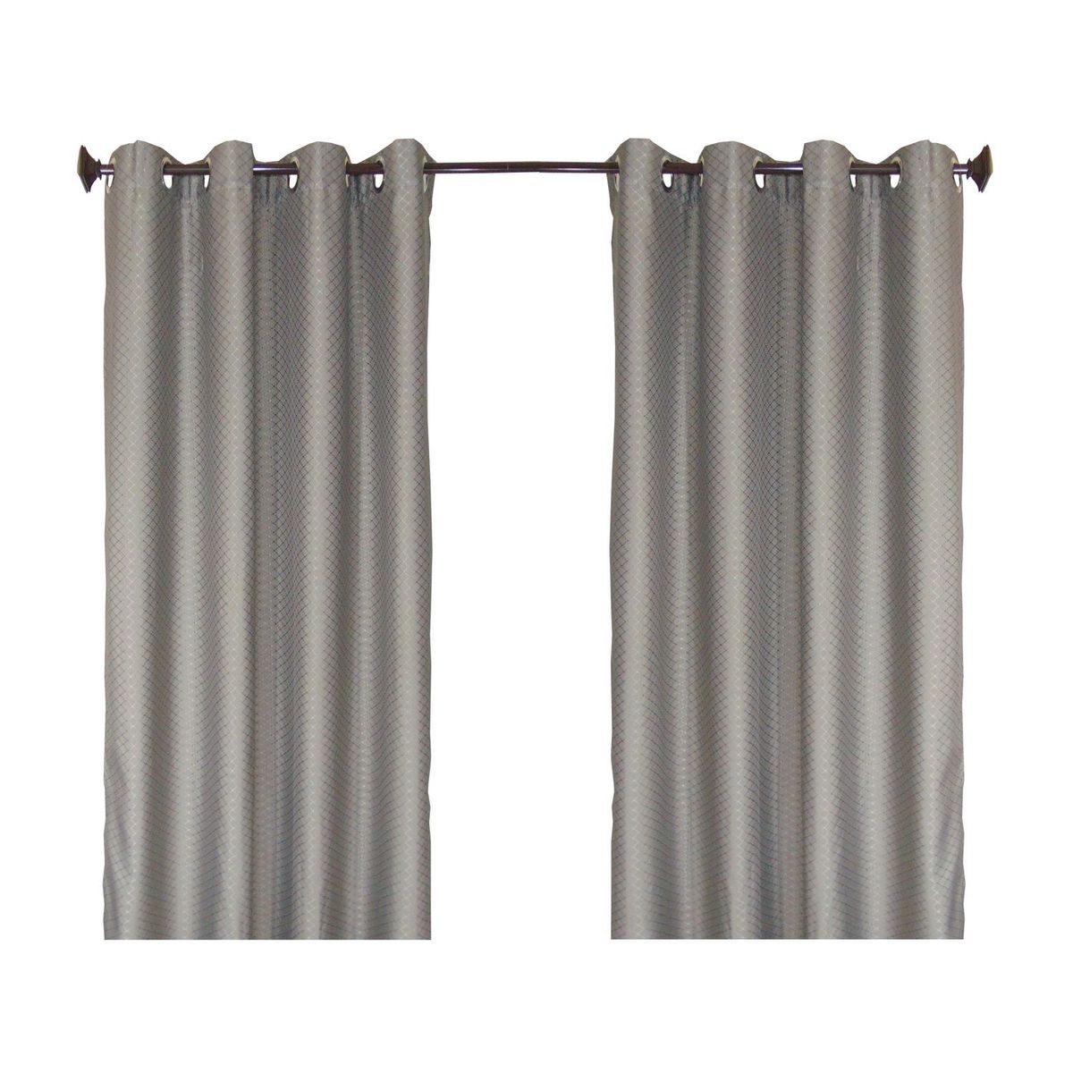 Deco Cortina - Cortina Semi-Opaca Gracas Color Gris 135 x 220 cm