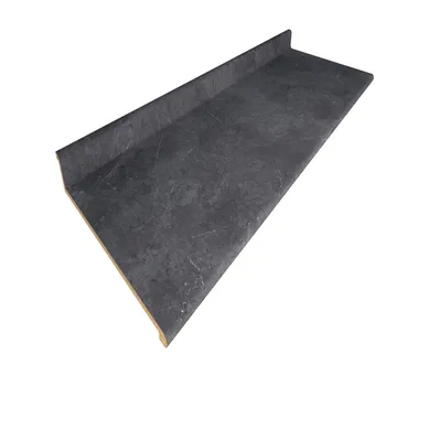 Cubierta Para Cocina Con Respaldo Black Alicante Semibrillante