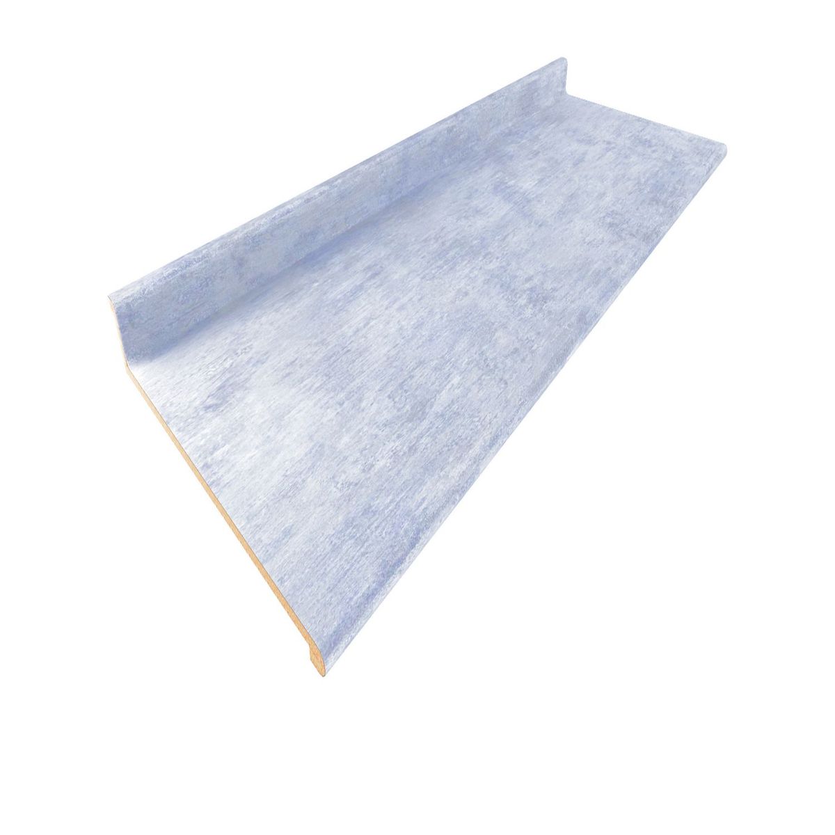 Coesti - Cubierta Para Cocina Con Respaldo Elemental Concrete Mate